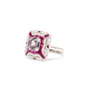Deco Ruby Ring