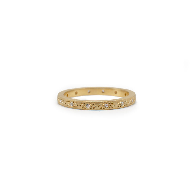 Gold Thin Pattern Band