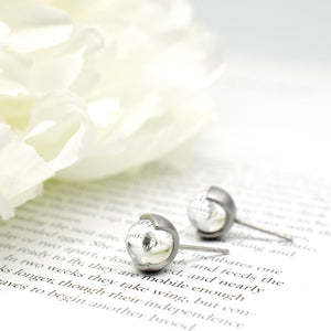 Diamond in Glass Studs