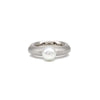 Steel Pearl Ring