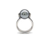 Tahitian Pearl & Diamond Victory Ring