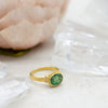 1.9ct Oval Emerald Ring