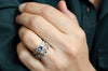 Oval Sapphire Ring