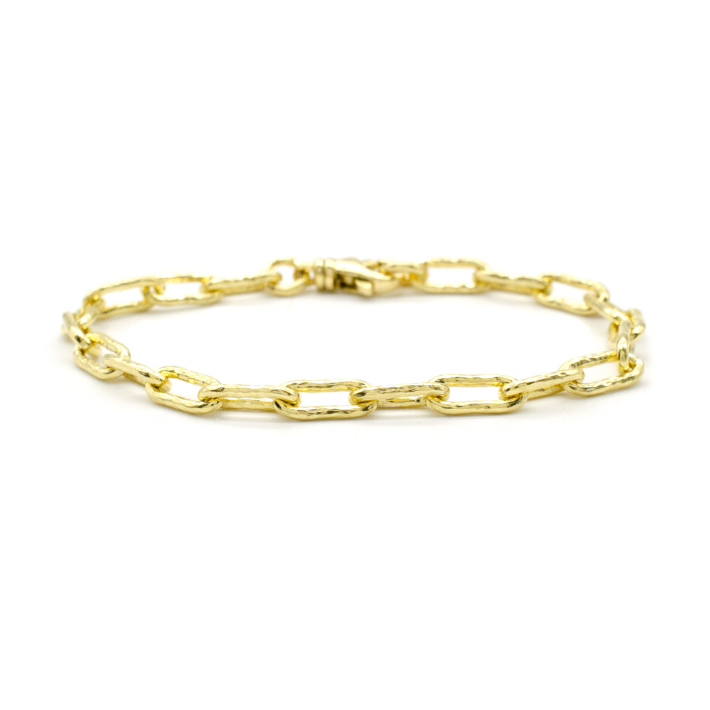 Hammered Link Bracelet