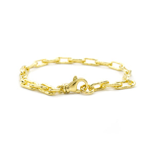 Hammered Link Bracelet