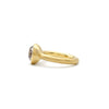 4ct Honey Diamond Cup Ring