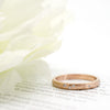 Hammered Galaxy Band Rose