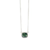 1.81ct Sapphire Milgrain Necklace