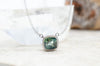 1.81ct Sapphire Milgrain Necklace
