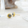 .80ctw Black Diamond Studs