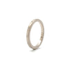 Offset Diamond Band White
