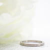 Offset Diamond Band White