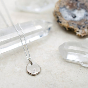 .02ct 10mm Galaxy Pendant
