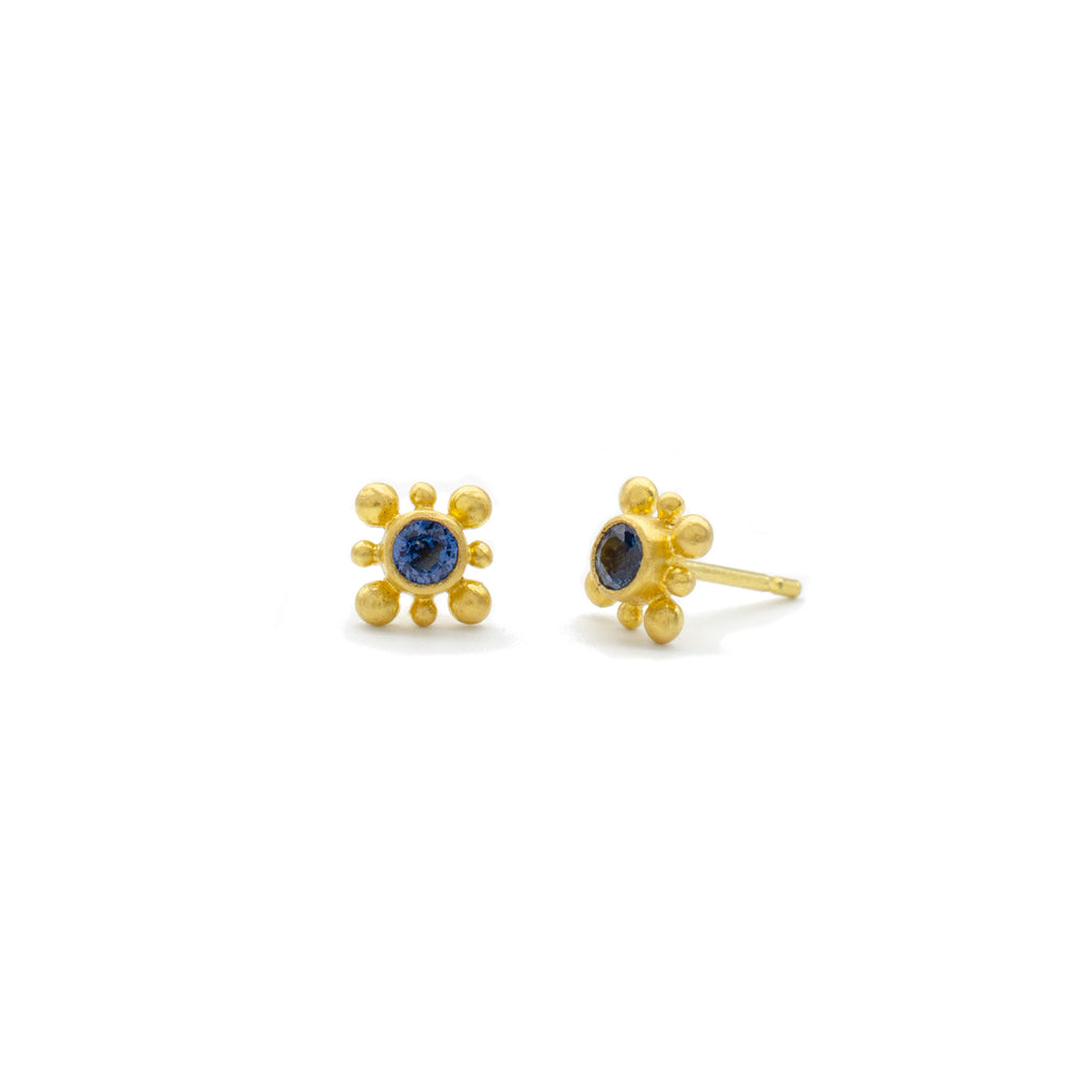 .40ctw Blue Sapphire Studs