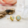 1.6ctw Ethiopian Opal Studs