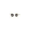 Black Diamond Studs White