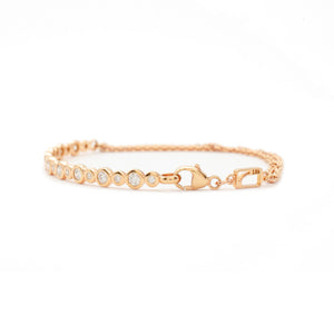 Alternating Bezel Bracelet