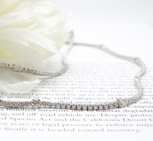 Diamond Line Necklace