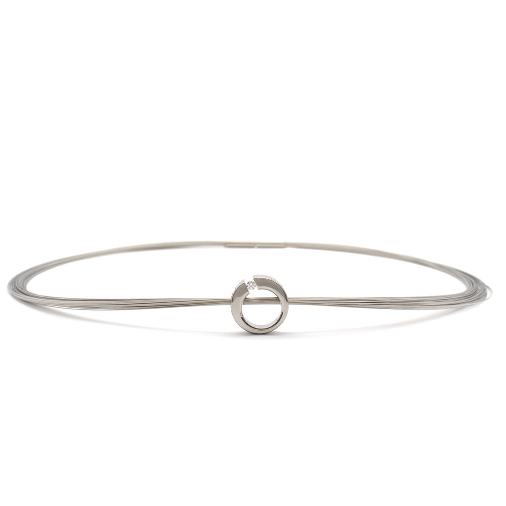 Diamond Luna Necklace