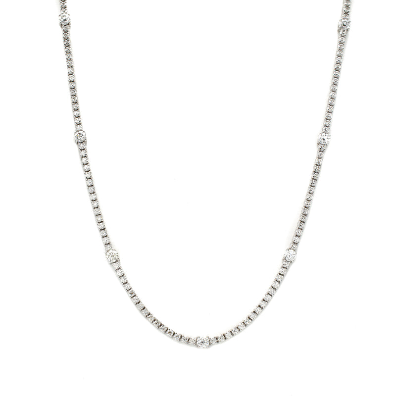 Diamond Line Necklace