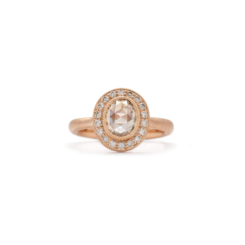 1.03ct Rose Cut Lilly Ring