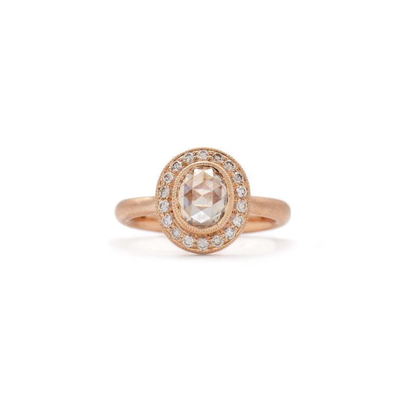 1.03ct Rose Cut Lilly Ring