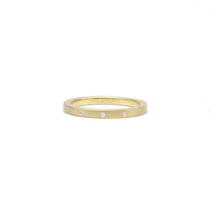 Offset Diamond Band