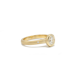 Cathedral Bezel Ring