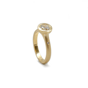 Cathedral Bezel Ring