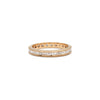 Baguette Diamond Eternity Ring in Rose