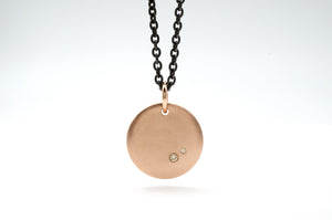25 x 25 Rose Gold Medallion