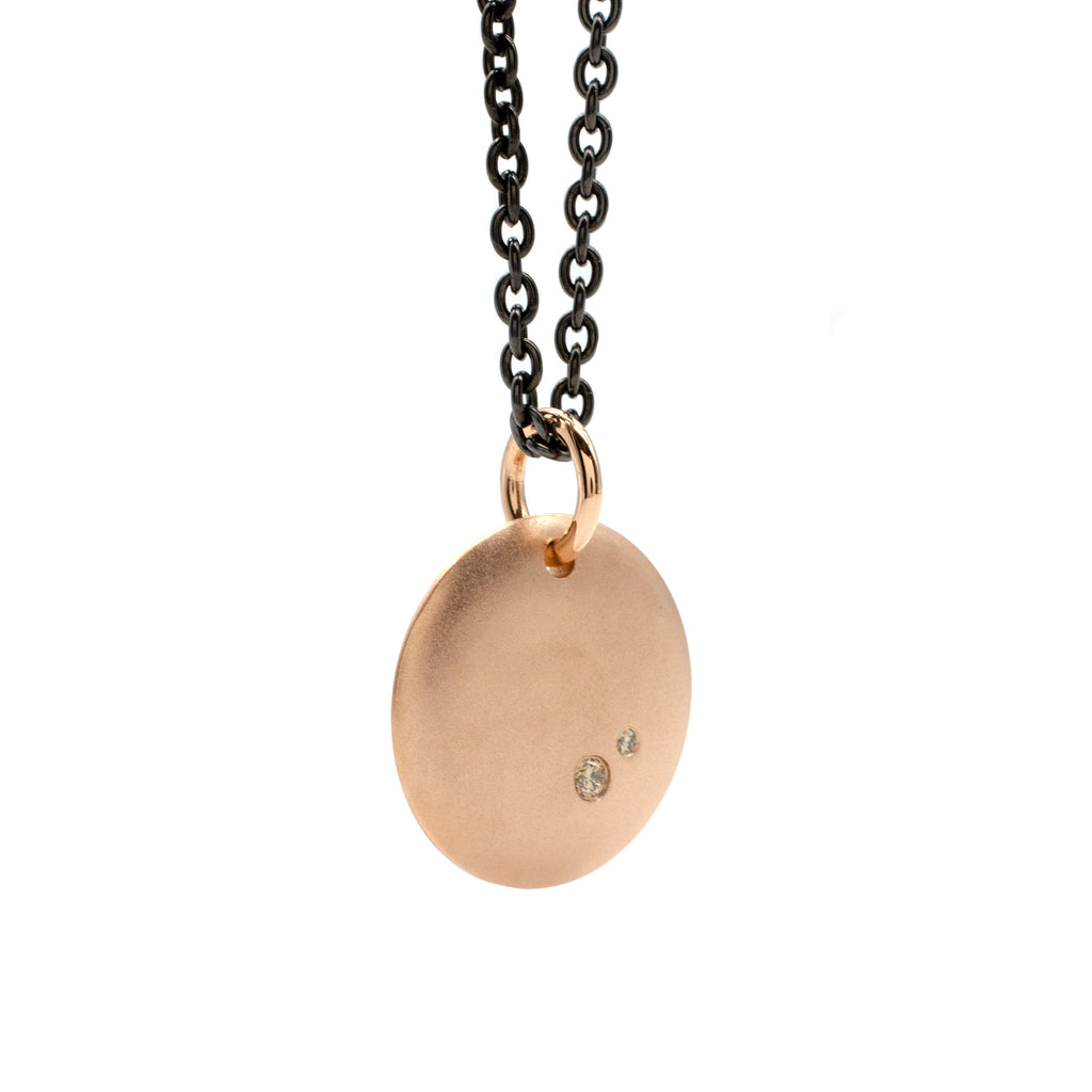 25 x 25 Rose Gold Medallion