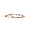 Diamond Torch Bracelet Rose