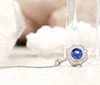 Sapphire Edith Pendant