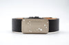 Grey Gold Leather Bracelet