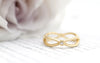 Yellow Gold Infinity Band