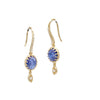 Tanzanite Crown Dangles