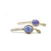 Tanzanite Crown Dangles