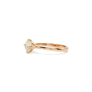 1.14ct Solitaire in Rose Gold