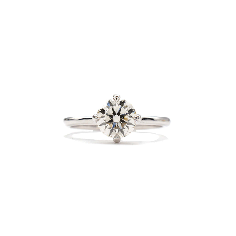 1 Carat Solitaire in White Gold
