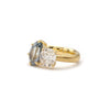Sapphire Duo Ring