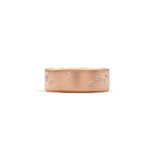 7mm Galaxy Band in Rose