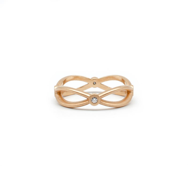 Rose Gold Infinity Band