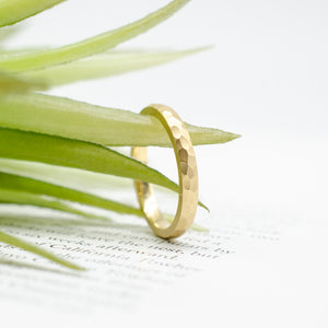 Gold Hammered Band