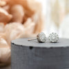 Diamond Cluster Studs