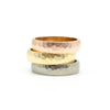 5mm Grey Hammered Band