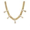 Curb Chain Diamond Necklace