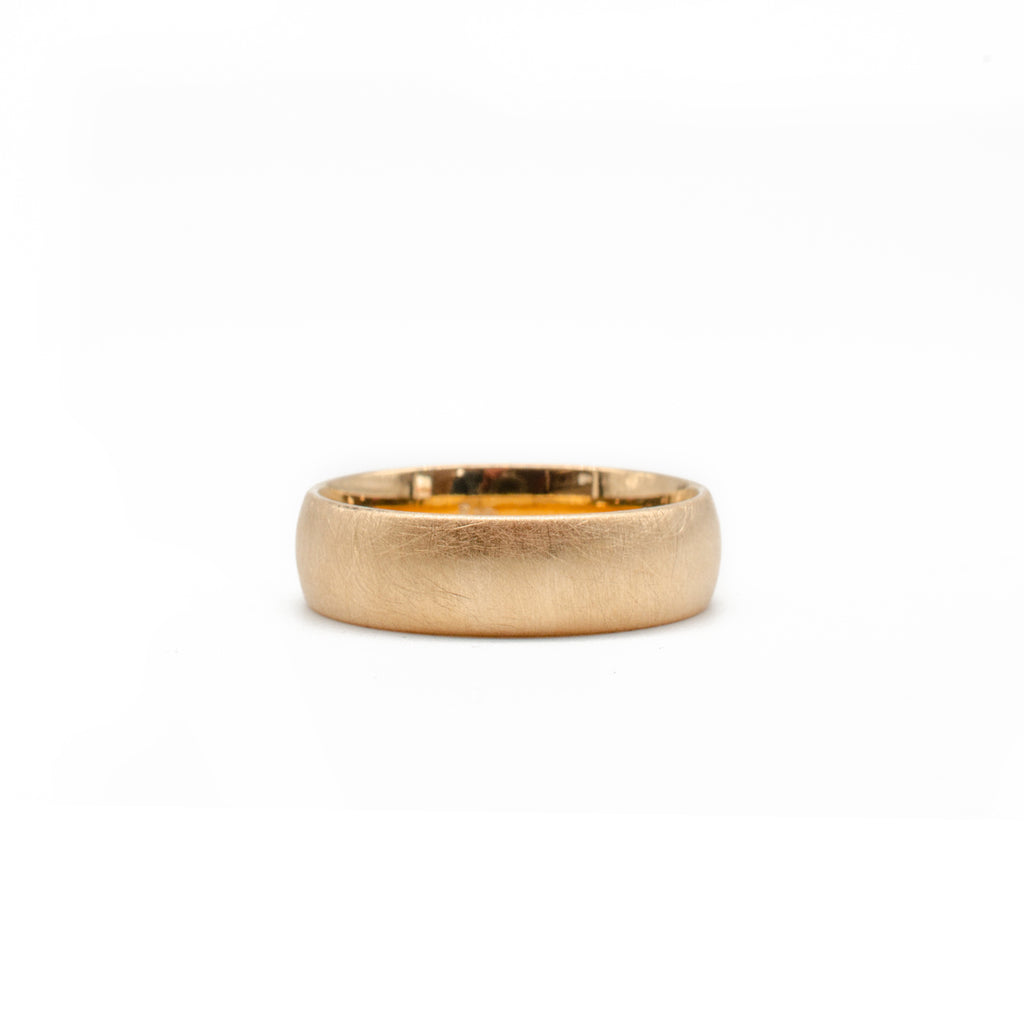 Rose Gold 6mm Band