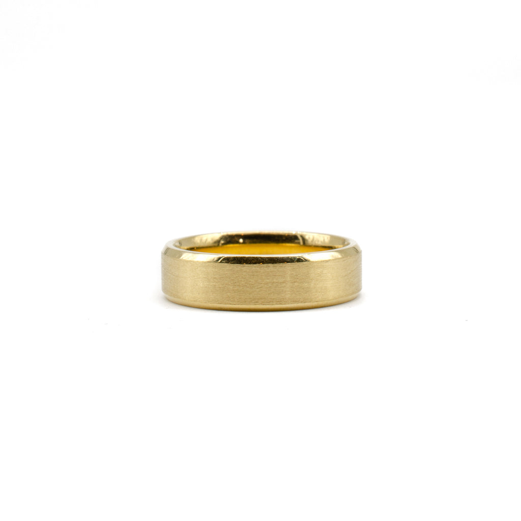 Yellow Beveled Edge Band