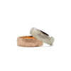 7mm Textured Rose Band
